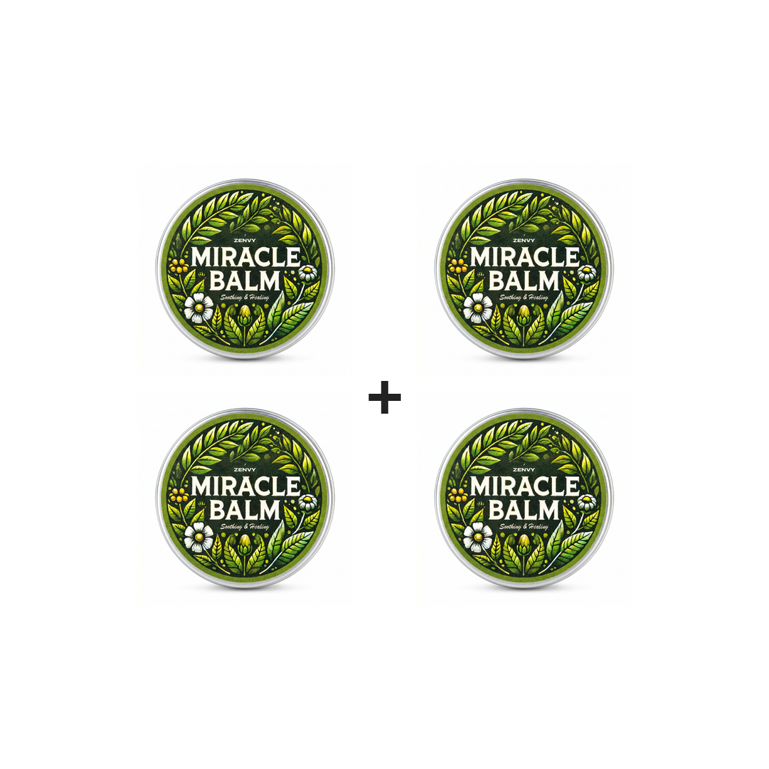 4x Jars Zenvy Miracle Balm