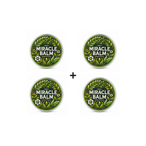 4x Jars Zenvy Miracle Balm
